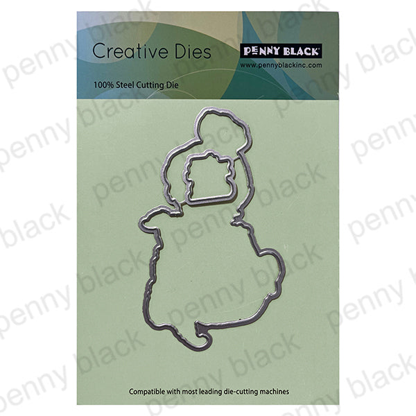 Penny Black Always Near Clear Stamp and Die Set image 2