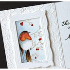 Penny Black Baroque Embossing Folder 65-024 robin