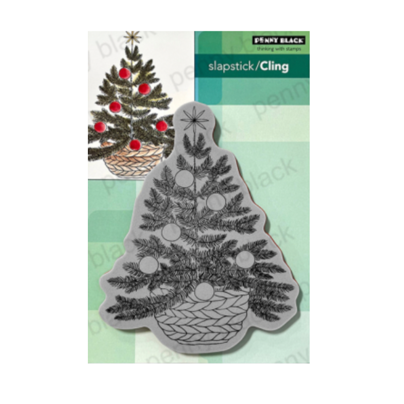 Penny Black Basketful Cling Stamp 40-935