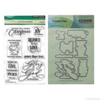 Penny Black Be Lifted Sentiments Clear Stamp and Die Set