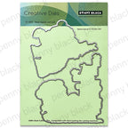 Penny Black Bear Tracks Clear Stamp and Die Set image 2