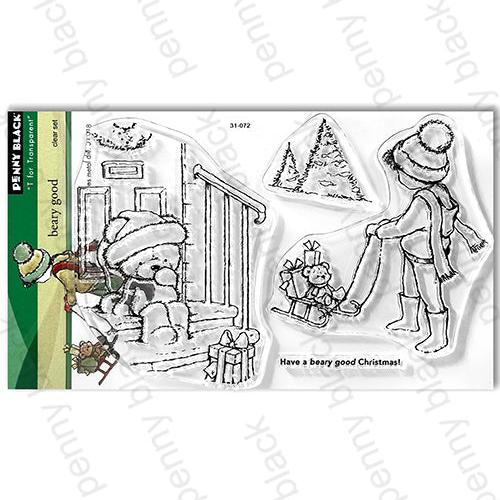 Penny Black Beary Good Clear Stamps 31-072