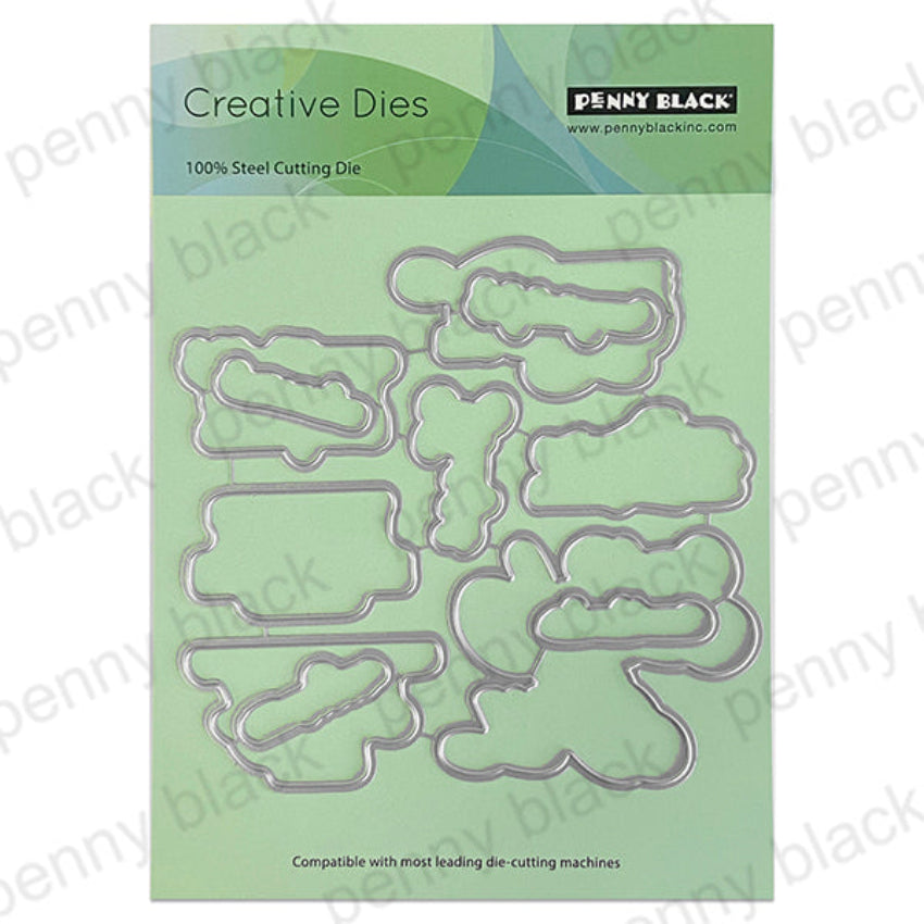 Penny Black Beyond Grateful Cut Outs Coordinating Dies 52-013