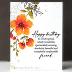 Penny Black Birthday Wishes Clear Stamps 31-141 happy birthday