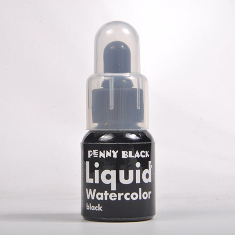Penny Black Black Liquid Watercolor 75-014