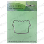 Penny Black Blooming Barrel Cut Out Coordinating Die 51-856