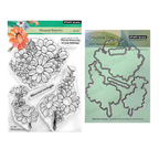 Penny Black Blossom Bunches Clear Stamp and Die Set