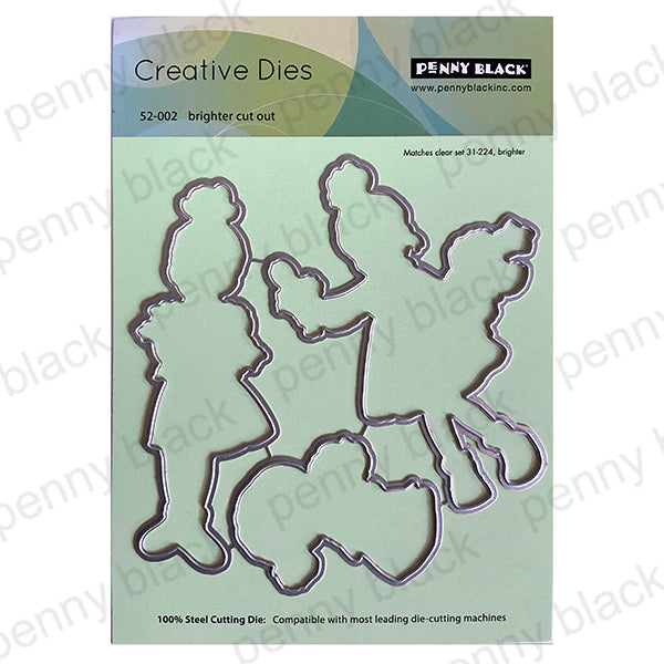 Penny Black Brighter Clear Stamp and Die Set image 2 2