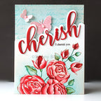 Penny Black Cherish Edger Dies 51-880 flowers