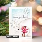 Penny Black Christmas Cubs Clear Stamps 31-160 hugs