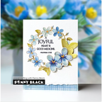 Penny Black Cloudless Liquid Watercolor 75-004 flowers