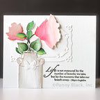 Penny Black Country Bouquet Clear Stamps 31-106 pink flowers