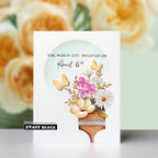 Penny Black Create Beauty Clear Stamps 31-197 butterflies