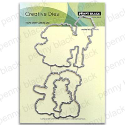 Penny Black Cuddle Up Cut Out Dies 51-848
