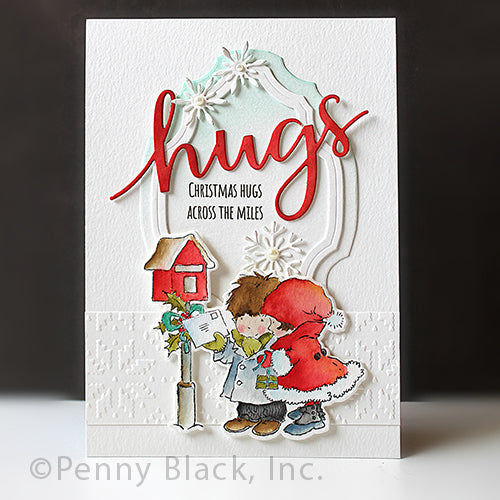 Penny Black Cuddle Up Cut Out Dies 51-848 hugs