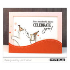 Penny Black Curved Stitch Thin Metal Creative Dies 51 435 celebrate