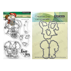 Penny Black Cute Couple Clear Stamp and Die Set