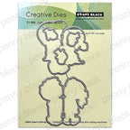 Penny Black Cute Couple Cut Outs Coordinating Dies 51-886