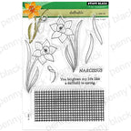 Penny Black Daffodils Clear Stamp and Die Set image 