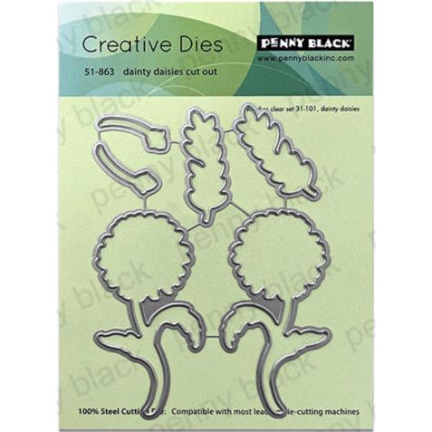 Penny Black Dainty Daisies Cut Out Dies 51-863