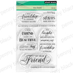 Penny Black Dear Friend Clear Stamps 31-232