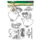 Penny Black Divine Whispers Clear Stamp and Die Set baby image 1