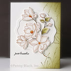 Penny Black Dreams Blossom Clear Stamps 31-131 just breathe
