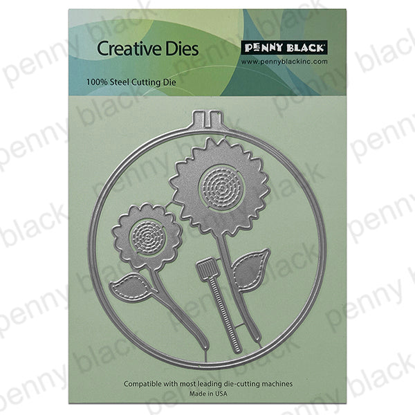 Penny Black Embroidery Hoop Creative Metal Dies 52-063