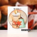 Penny Black Embroidery Hoop Creative Metal Dies 52-063 candle card