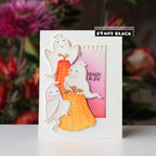 Penny Black Fab-Boo-Lous Cut Out Coordinating Dies 51-943 ghosts