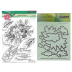 Penny Black Favorite Flowers Clear Stamp and Die Set