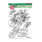 Penny Black Favorite Flowers Clear Stamp and Die Set image 1
