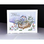 Penny Black Feathered Friendship Cut Out Coordinating Dies 51-946 joyful