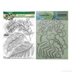Penny Black Festive Frond Clear Stamp and Die Set