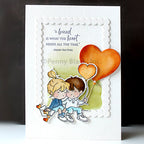 Penny Black Flood of Hearts Clear Stamps 31-128 friends