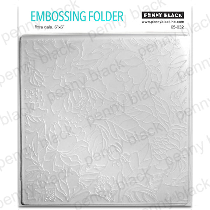 Penny Black Flora Gala Embossing Folder 65-032