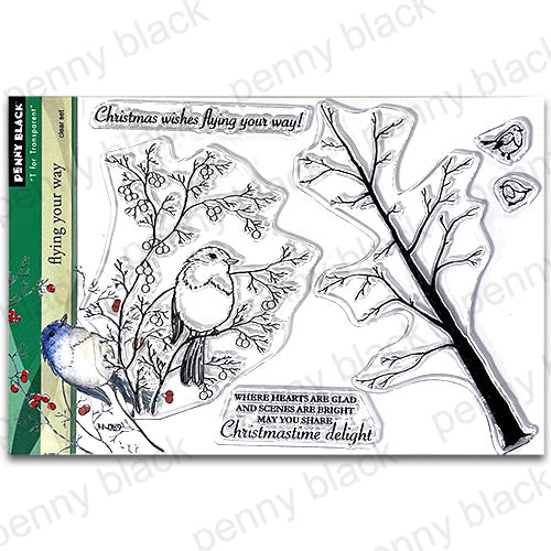 Penny Black Flying Your Way Clear Stamps 31-089