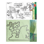 Penny Black Frosty Hops Clear Stamp and Die Set