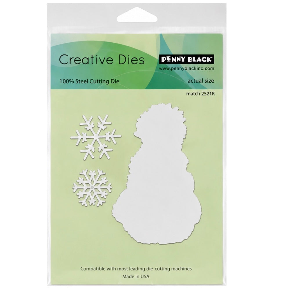 Penny Black Frosty's Snow Thin Metal Creative Dies 51 266