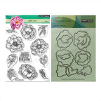Penny Black Gallic Rose Clear Stamp and Die Set