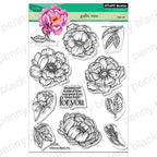 Penny Black Gallic Rose Clear Stamps 31-228