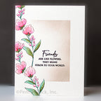 Penny Black Garden Trio Clear Stamps 31-136 friends