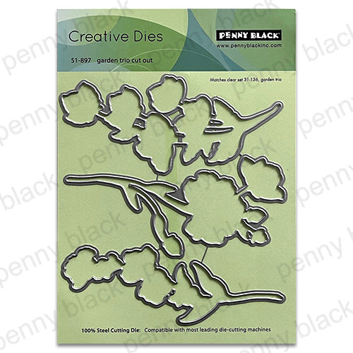 Penny Black Garden Trio Cut Out Dies 51-897