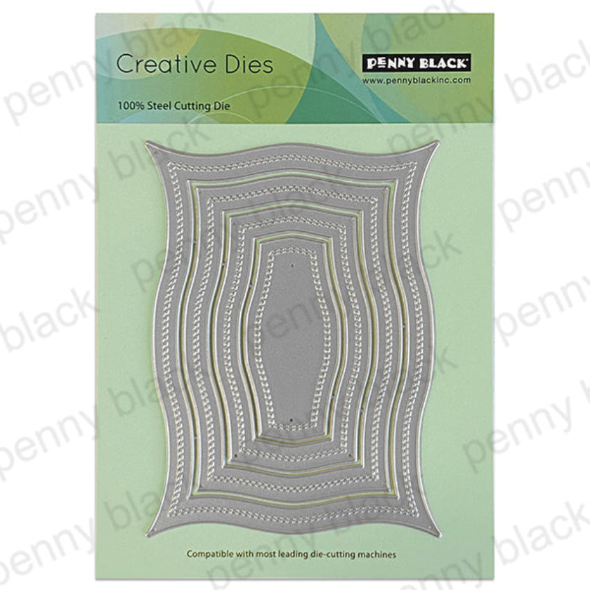Penny Black Gentle Swell Frame Thin Metal Creative Dies 52-020