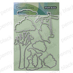 Penny Black Ghost Story Clear Stamp and Die Set product image 2