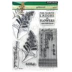 Penny Black Goldenrod Clear Stamp and Die Set image 1