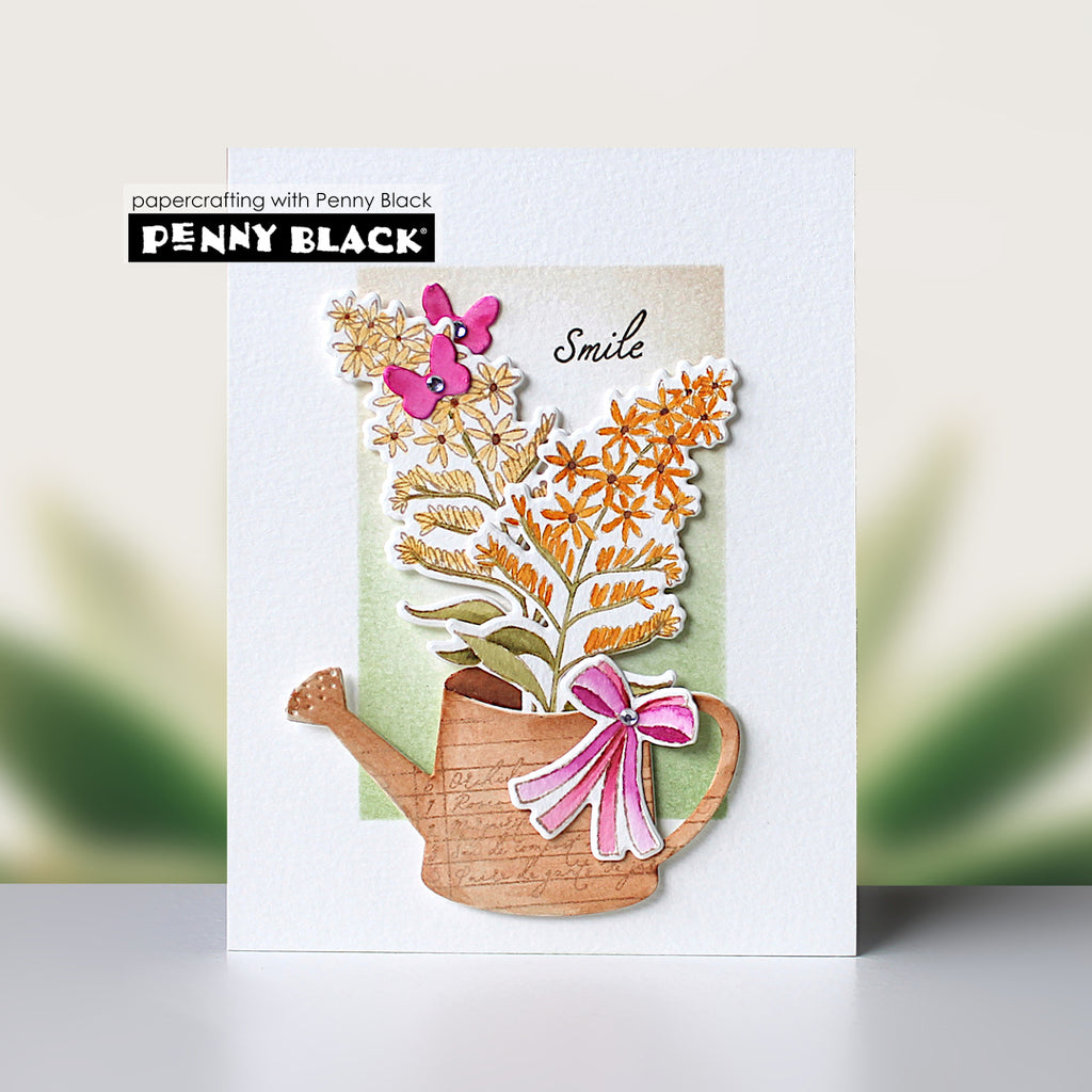 Penny Black Goldenrod Clear Stamps 31-113 smile