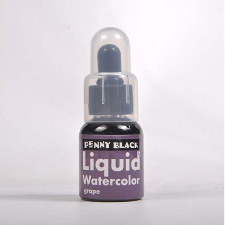 Penny Black Grape Liquid Watercolor 75-028
