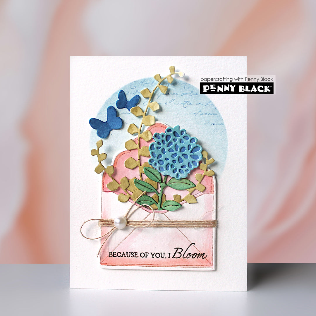 Penny Black Handle With Care Clear Stamps 31-118 bloom