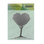 Penny Black Heart Tree Thin Metal Creative Dies 51-958